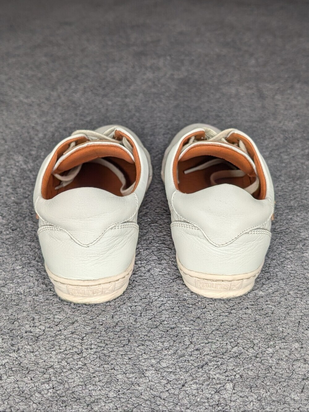 Pikolinos Lagos Laser Cut Floral Perforated Leather Sneaker Women's 37 - Picture 6 of 12